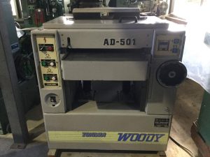 （中古）常盤工業　自動一面かんな盤　AD501