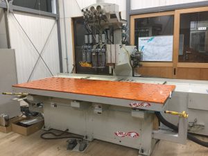 弥栄鉄工　NCドア加工機　中古納品（長野県）