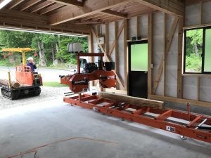 C.W.ニコル・アファンの森財団　様へウッドマイザ製材機を導入いただきました