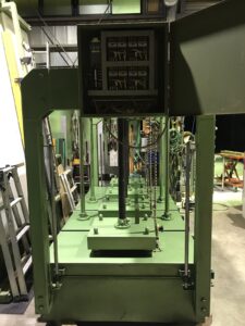 （中古）高木金属　全自動フラッシュプレス　4尺×8尺　門型　完売済み商品：<span class="soldout">SOLD OUT</span>