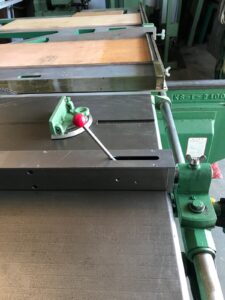 桑原製作所　横切り盤　用　縦定規