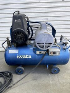 （中古）岩田　コンプレッサー　0.75kw
