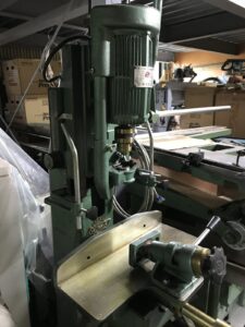 （中古）篠田鉄工　建具用角のみ盤　BC-SA型