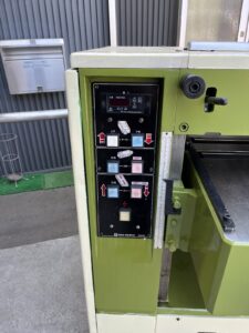 （中古）飯田工業　自動一面かんな盤　SX632